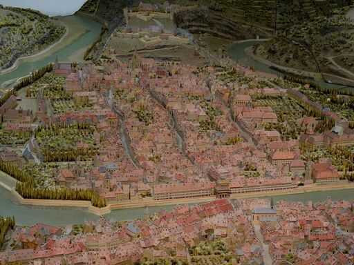 Plan-relief, détail